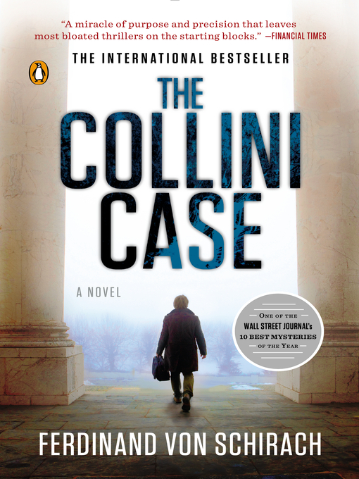 Title details for The Collini Case by Ferdinand von Schirach - Available